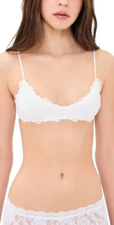 Free People Charlie Bralette Clean Ivory L | Thumbnail 1