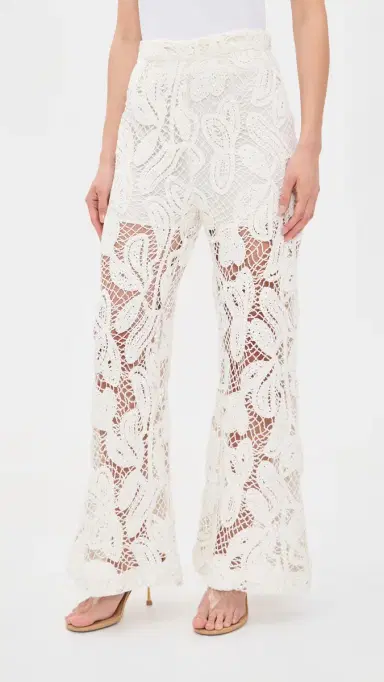 Line & Dot a Dolce Pants White | Thumbnail 2 Line & Dot a Dolce Pants White | Thumbnail 2