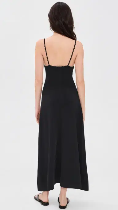 Theory Square Neck Maxi Dress | Thumbnail 3 Theory Square Neck Maxi Dress | Thumbnail 3