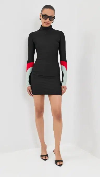 Off-White Insert Mini Dress Black | Thumbnail 5