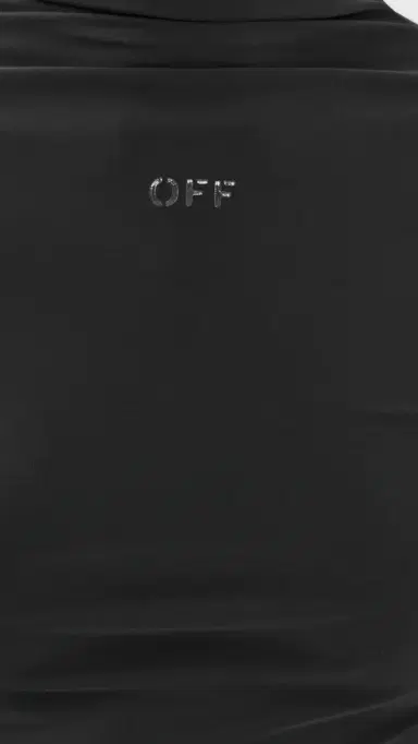 Off-White Insert Mini Dress Black | Thumbnail 6