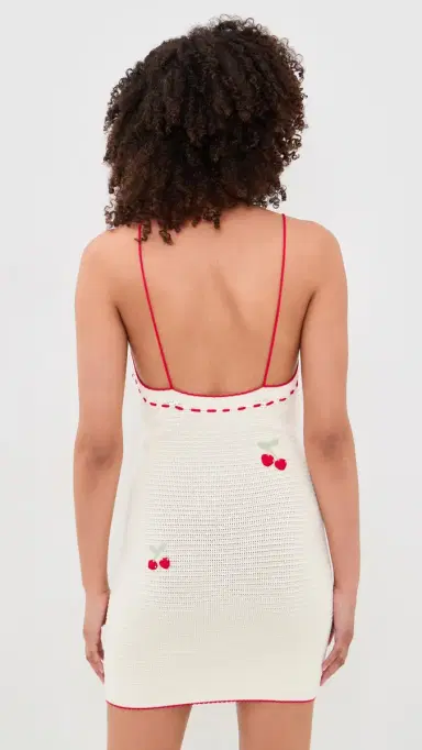 LoveShackFancy Yelena Dress Cherry Sail M | Thumbnail 3