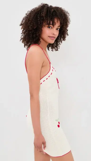 LoveShackFancy Yelena Dress Cherry Sail M | Thumbnail 4