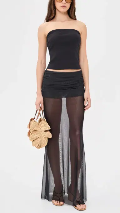 Bananhot Lena Skirt Black L | Thumbnail 5