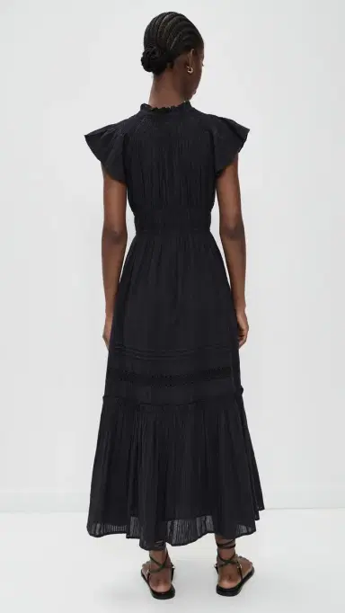 Cleobella Indira Ankle Dress Black | Thumbnail 3