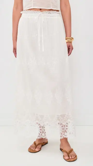House of Sunny Blossom Skirt Ivory 6 | Thumbnail 2 House of Sunny Blossom Skirt Ivory 6 | Thumbnail 2