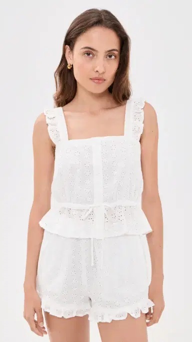 BLANKNYC Daisy Daze Top White | Thumbnail 2 BLANKNYC Daisy Daze Top White | Thumbnail 2