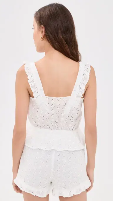 BLANKNYC Daisy Daze Top White | Thumbnail 3 BLANKNYC Daisy Daze Top White | Thumbnail 3