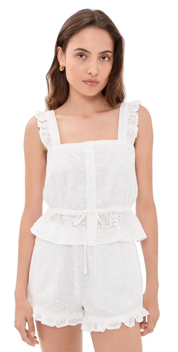 Daisy Daze Top White