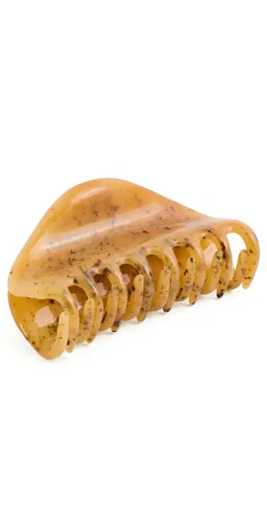 LELET NY Bleecker Claw Clip Caramel Tortoise One Size | Thumbnail 1