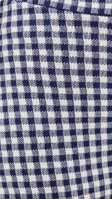 GOOD AMERICAN The Keepsake Skort Navy Gingham | Thumbnail 6 GOOD AMERICAN The Keepsake Skort Navy Gingham | Thumbnail 6