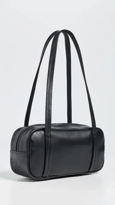 St. Agni Petit Dual Zip Shoulder Bag Black One Size | Thumbnail 4