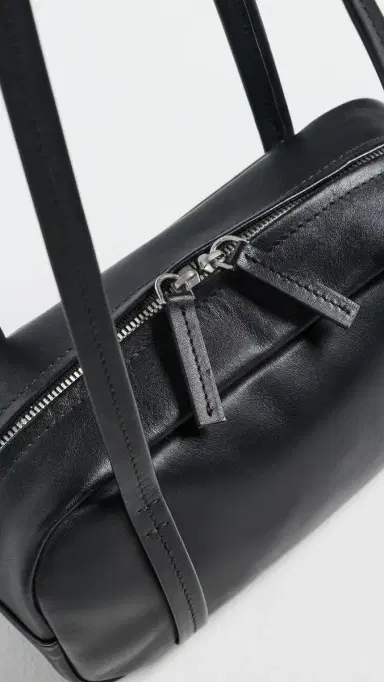 St. Agni Petit Dual Zip Shoulder Bag Black One Size | Thumbnail 5