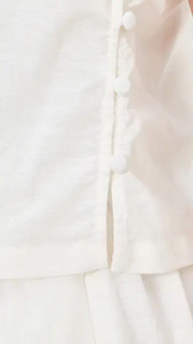 Line & Dot Tippi Midi Dress White S | Thumbnail 6