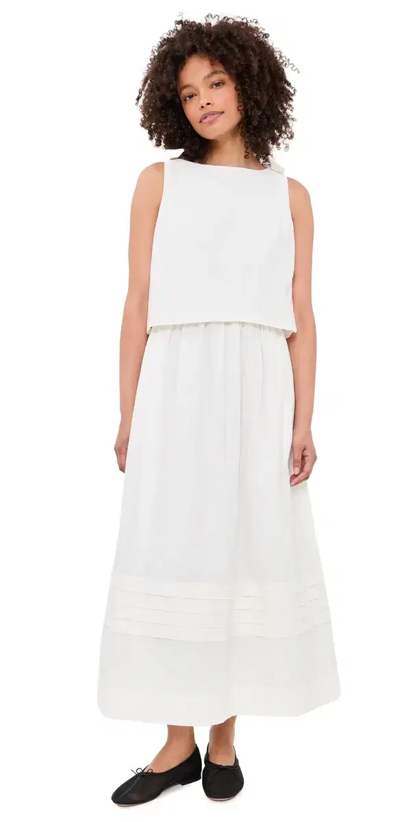 Tippi Midi Dress White