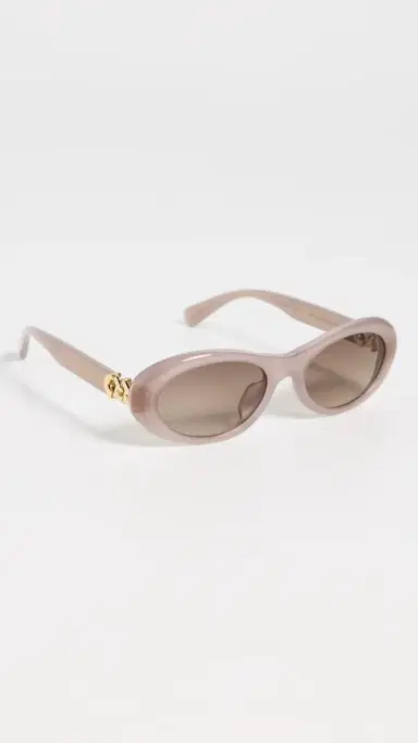 Stella McCartney Falabella Sunglasses Beige/Gradient Brown One Size | Thumbnail 4
