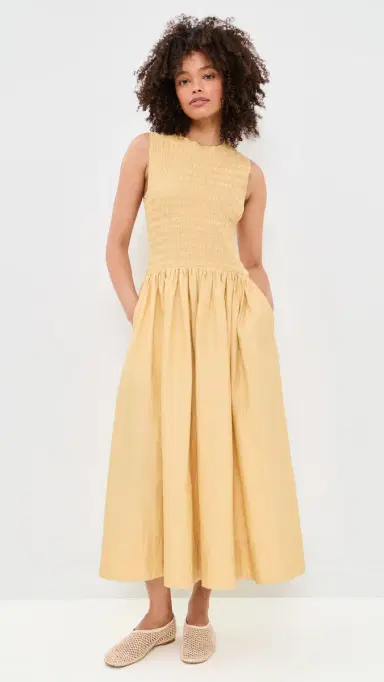 Pistola Gladys Dress Light Turmeric M | Thumbnail 2 Pistola Gladys Dress Light Turmeric M | Thumbnail 2