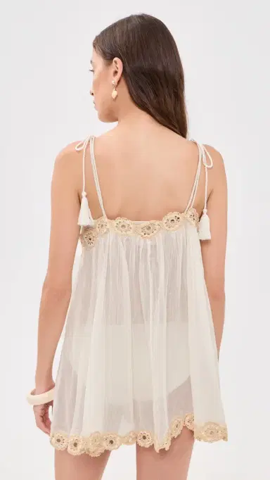 Ulla Johnson Tula Coverup Dress Creme | Thumbnail 4 Ulla Johnson Tula Coverup Dress Creme | Thumbnail 4