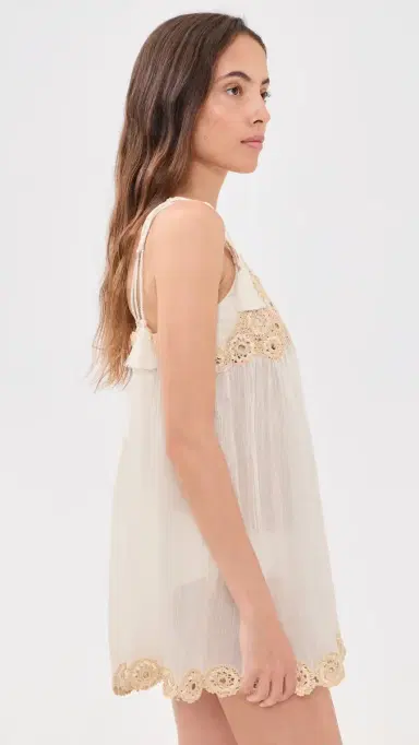 Ulla Johnson Tula Coverup Dress Creme | Thumbnail 5 Ulla Johnson Tula Coverup Dress Creme | Thumbnail 5