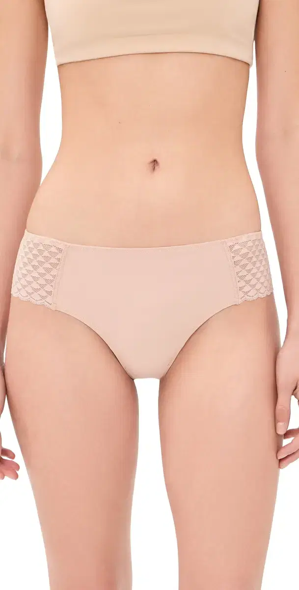 Subtile Low Cut Shorty Panties Peau Rose