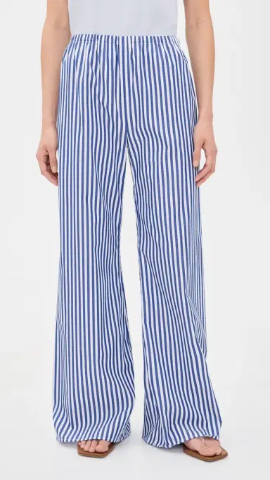 La Ligne Striped Pants Cobalt/White L | Thumbnail 2