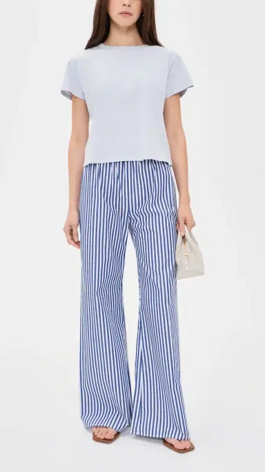 La Ligne Striped Pants Cobalt/White L | Thumbnail 5