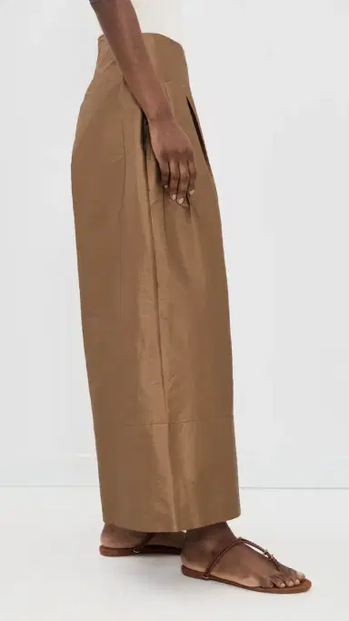 CHAN LUU Techno Taffeta Trousers Bronze | Thumbnail 4