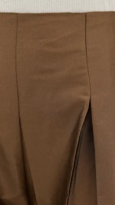CHAN LUU Techno Taffeta Trousers Bronze | Thumbnail 6