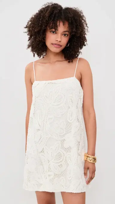 Line & Dot La Dolce Mini Dress White | Thumbnail 2 Line & Dot La Dolce Mini Dress White | Thumbnail 2