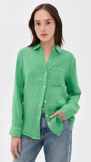 RAILS Ellis Button Down Clover | Thumbnail 2 RAILS Ellis Button Down Clover | Thumbnail 2