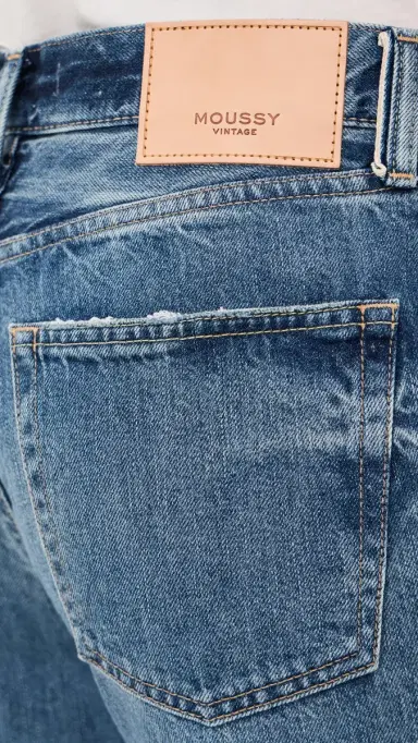 Moussy Vintage Panel Wide Jeans Blue | Thumbnail 6