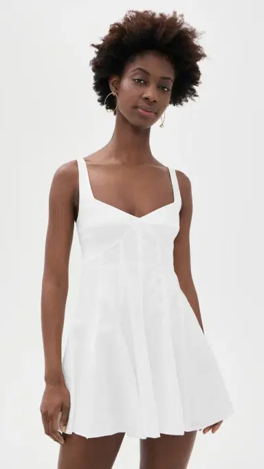 LoveShackFancy Nabi Dress White 6 | Thumbnail 2 LoveShackFancy Nabi Dress White 6 | Thumbnail 2