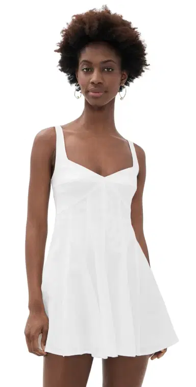 LoveShackFancy Nabi Dress White 6 | Thumbnail 1 LoveShackFancy Nabi Dress White 6 | Thumbnail 1