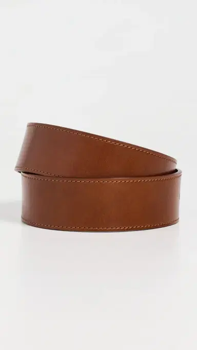 TWP Wide Belt Cognac 75 | Thumbnail 4