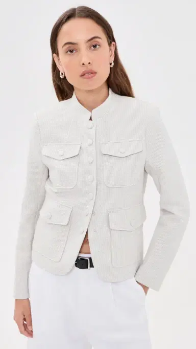 rag & bone Mercer Blazer Grey 4 | Thumbnail 2