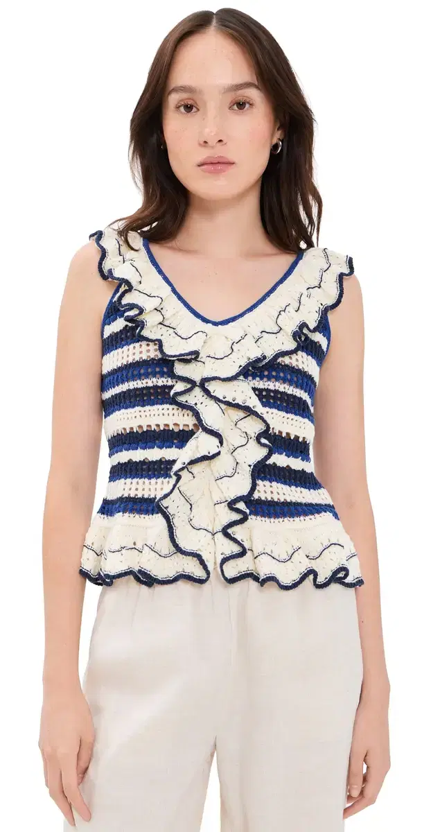 RAILS uci Knit Tank Crete Stripe