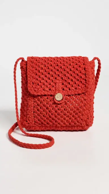 Faherty Macrame Crossbody Flap Bag | Thumbnail 2