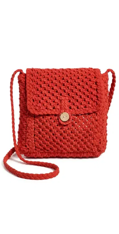 Faherty Macrame Crossbody Flap Bag | Thumbnail 1