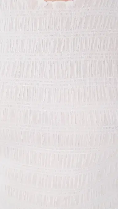 Pistola Phoebe Smocked Tank Le Blanc S | Thumbnail 6