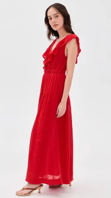RAILS Beaux Dress Tomato | Thumbnail 4