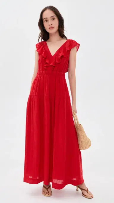 RAILS Beaux Dress Tomato | Thumbnail 5