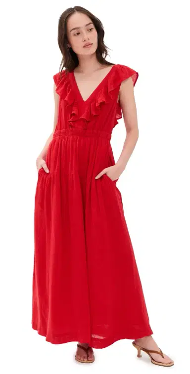 RAILS Beaux Dress Tomato | Thumbnail 1