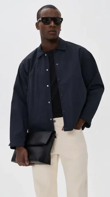 NN07 Fenton Lighweight Jacket Deep Navy | Thumbnail 2