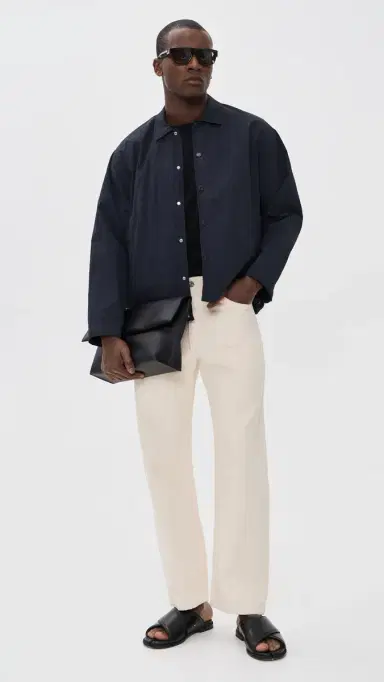 NN07 Fenton Lighweight Jacket Deep Navy | Thumbnail 5
