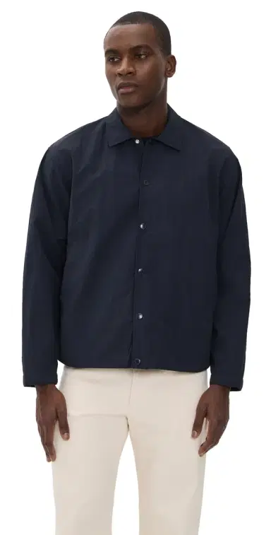 NN07 Fenton Lighweight Jacket Deep Navy | Thumbnail 1