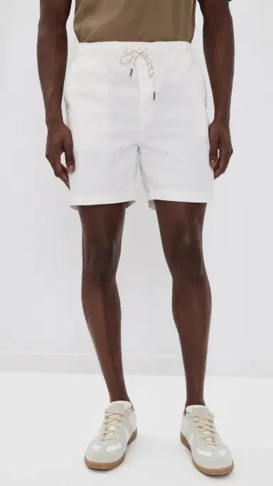 Faherty Essential Drawstring Shorts 6 Boneyard White M | Thumbnail 2 Faherty Essential Drawstring Shorts 6 Boneyard White M | Thumbnail 2
