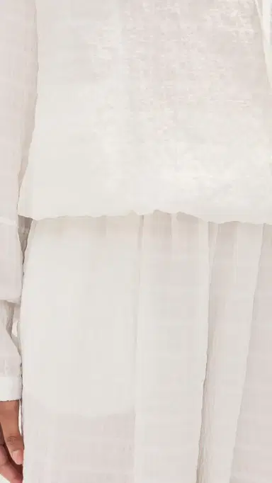 LE BOP Andi Checked Pants White | Thumbnail 6 LE BOP Andi Checked Pants White | Thumbnail 6