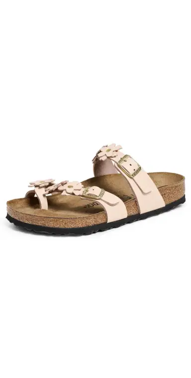 Birkenstock Mayari Flowers Sandals Light Rose | Thumbnail 1