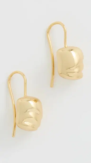 Jenny Bird Rue Drop Earrings Gold One Size | Thumbnail 2