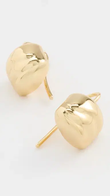 Jenny Bird Rue Drop Earrings Gold One Size | Thumbnail 4